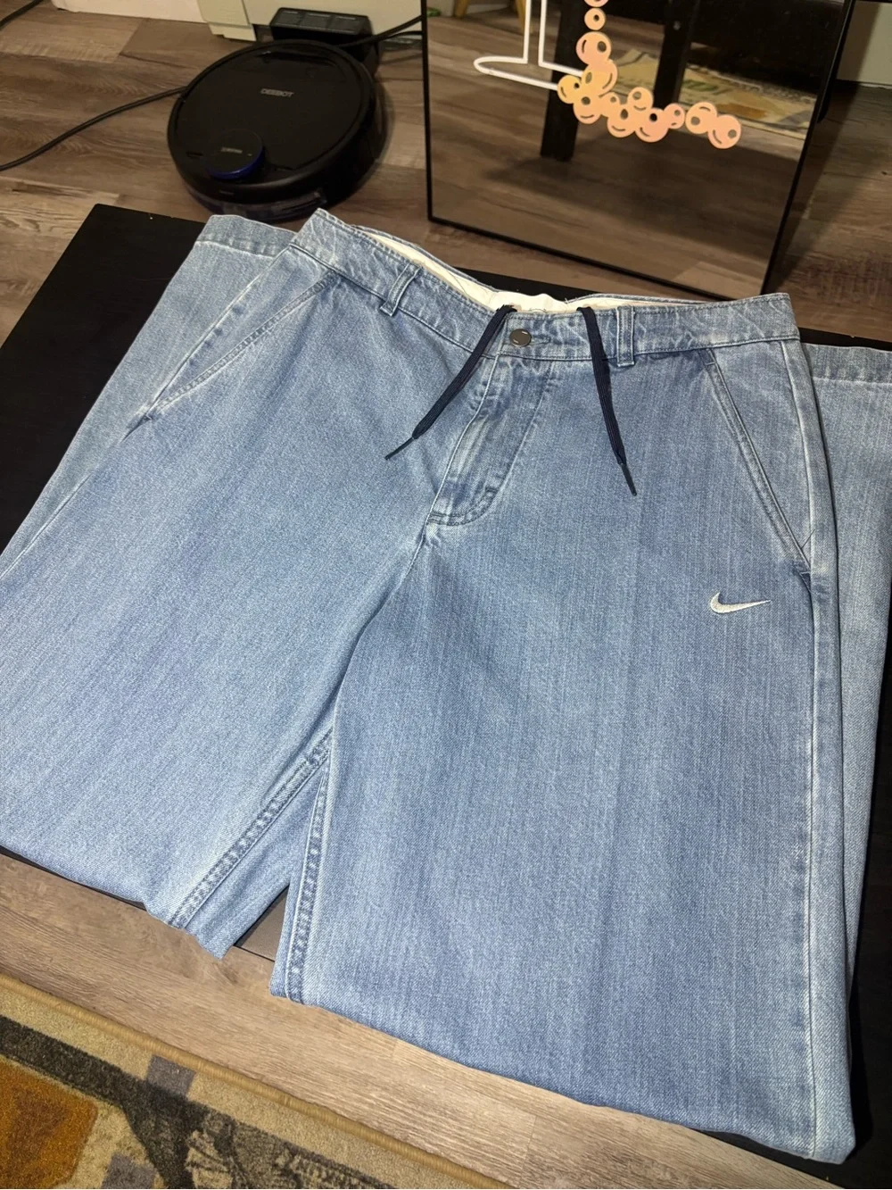NWT Nike SB MEN Solo Swoosh Sz 32 Medium El Jeano Pants Jeans Cordura Loose Fit